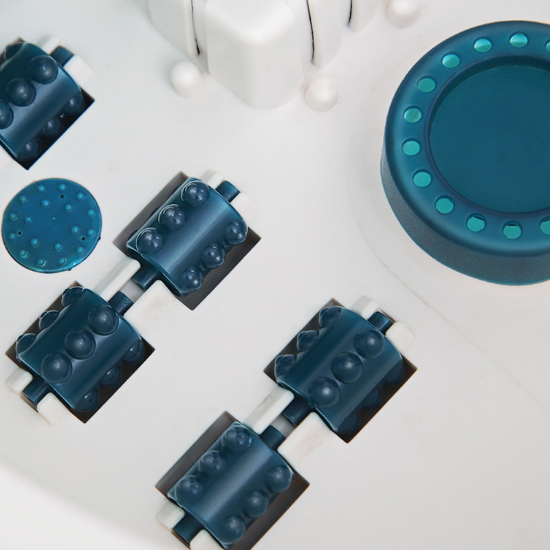 MM-19A เครื่องนวดสปาเท้าพร้อมฟองความร้อนและการนวดแบบสั่นสะเทือน