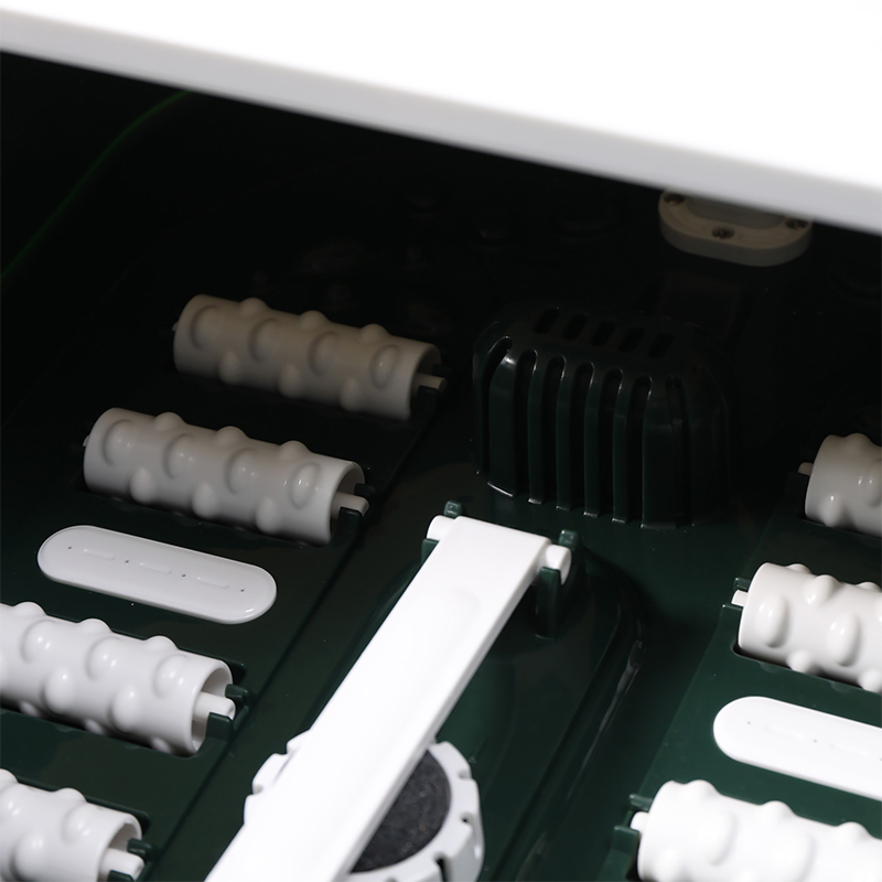 MZD-22B-1 เครื่องสปาเท้าแบบพับได้พร้อมหินภูเขาไฟสำหรับนวดผ่อนคลายเท้า